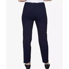 Alfred Dunner Petite Classics Tummy-Control Pull-On Straight-Leg Pants, Petite & Petite Short