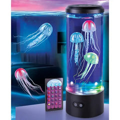 Discovery #MINDBLOWN Jellyfish Aquarium Lamp Set with 16 Light Effects