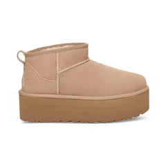 UGG Women's Classic Ultra Mini Platform Booties, Stylish and Comfortable Footwear