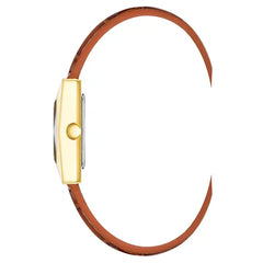 Anne Klein Womens Quartz Brown Crocograin Leather Watch, Classic and Stylish Design,20mm