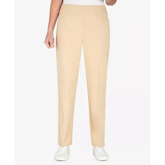 Alfred Dunner Women's Super Stretch Mid- Rise Average Length Denim Pant