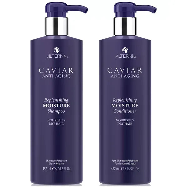 Alterna 2 Pc Caviar Replenishing Moisture Shampoo and Conditioner Set