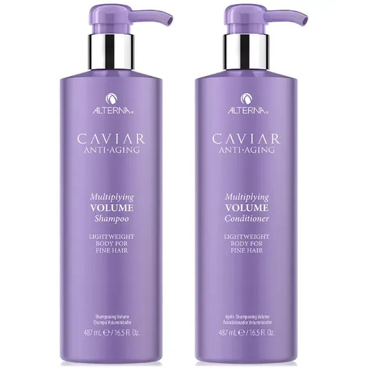 Alterna 2 Pc Caviar Multiplying Volume Shampoo and Conditioner Set