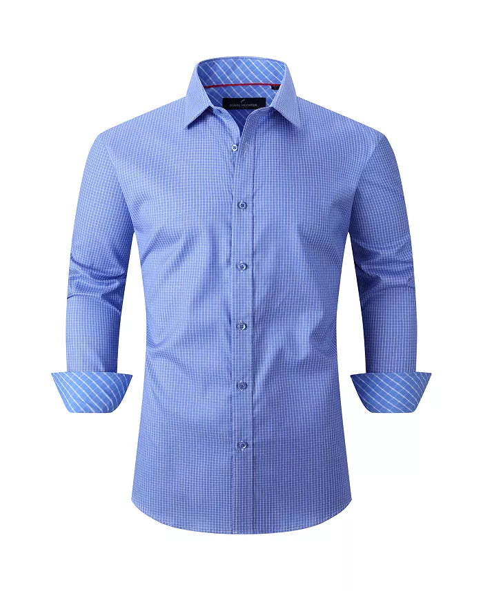 Daniel Hechter Men's Small Check Dress Shirt