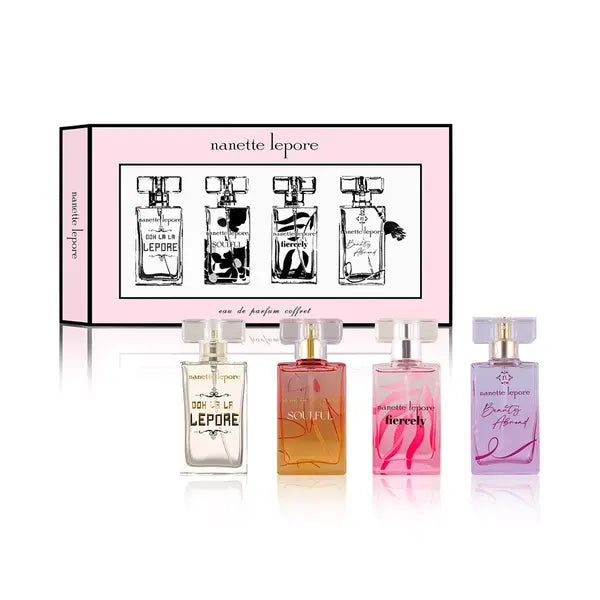 Nanette Lepore 4-Pc Chic Fragrance Gift Set ,Elegant Perfume Collection