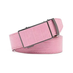 Braveman Men's Genuine Leather Crocodile Design Dress Belt with Automatic Buckle