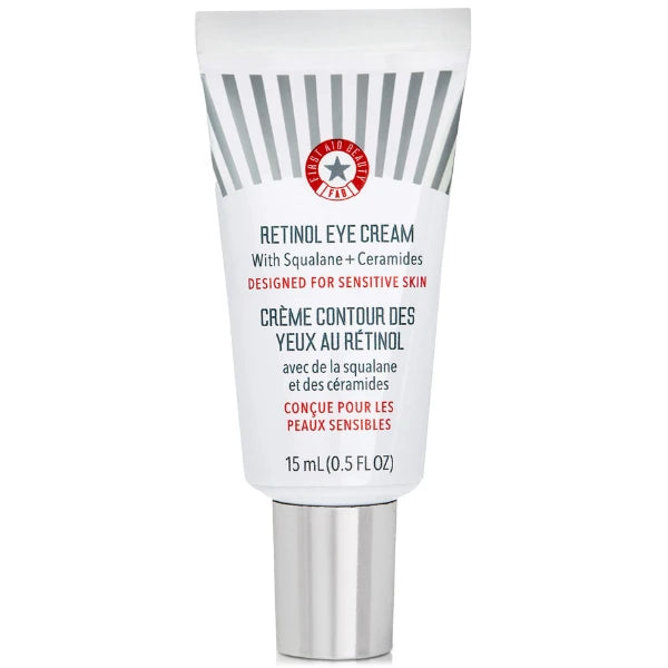 First Aid Beauty Retinol Eye Cream With Squalane + Ceramides, 0.5 oz.