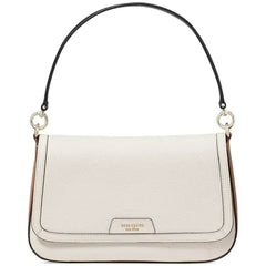 Kate Spade New York Hudson Pebbled Leather Flap Small Shoulder Bag