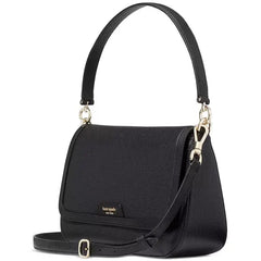 Kate Spade New York Hudson Pebbled Leather Flap Small Shoulder Bag