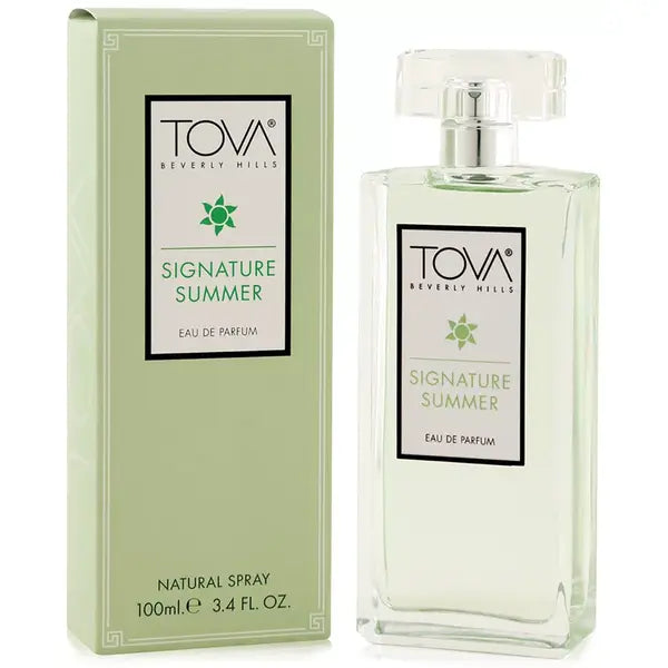 Tova Signature Summer Eau de Parfum, Refreshing Vibrant Fragrance, 3.4 oz