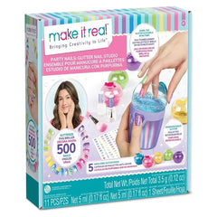 Make It Rea Party Nails Glitter Nail Studio