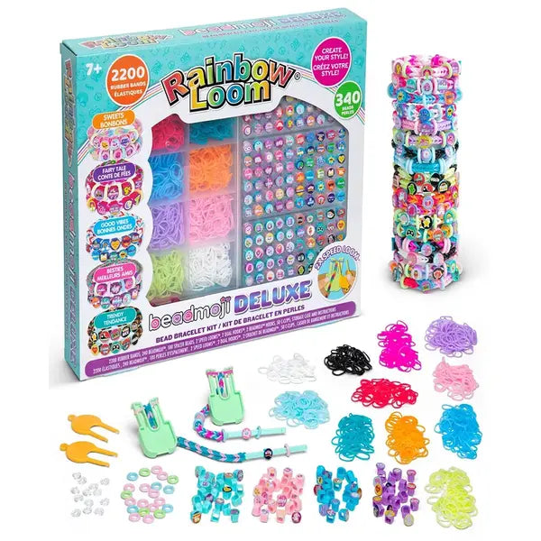 Rainbow Loom Beadmoji Deluxe Bead Bracelet Kit