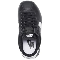 Nike Women's Classic Cortez Leather Casual Sneakers from Finish Line - Black, White