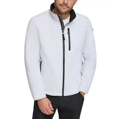 Men's Sherpa Lined Classic Soft Shell Jacket