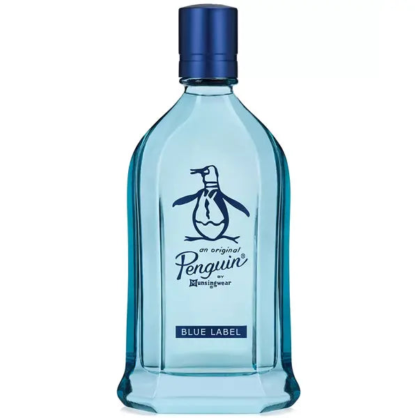 Original Penguin Penguin Blue Label Eau de Toilette Spray, Fresh and Crisp Fragrance, 3.4 oz
