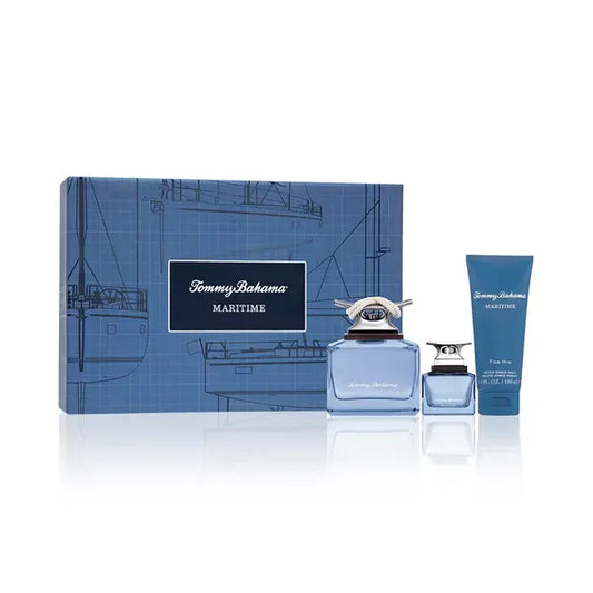 Tommy Bahama Men's 3 Piece Maritime Eau de Cologne Gift Set, Luxury Fragrance Collection