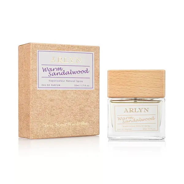 ARLYN Warm Sandalwood Eau de Parfum, Rich and Soothing Fragrance, 1.7oz