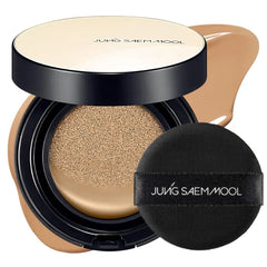 JUNG SAEM MOOL Essential Skin Nuder Cushion 0.49 Fl Oz, No Refill, Natural Radiant Finish Cushion Foundation with Buildable Coverage, Lightweight Texture, Korean Foundation Makeup