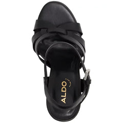 ALDO Afaoni Strappy Two Piece Stiletto Dress Sandals, Elegant High Heel Shoes for Women
