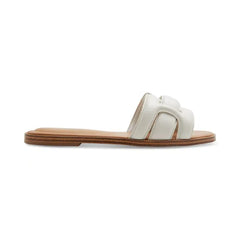ALDO Women's Elenaa Studded Flat Slide Sandals, Trendy Comfortable Stylish Flats