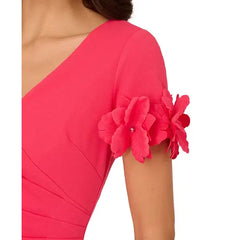 Adrianna Papell Women's Embellished Sleeve Sheath Dress, Perfect for Sophisticated Events