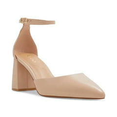 ALDO Women's Jan Pointed Toe Ankle Strap Block Heel, Sandals Stylish and Comfortable Footwear