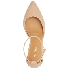 ALDO Women's Jan Pointed Toe Ankle Strap Block Heel, Sandals Stylish and Comfortable Footwear