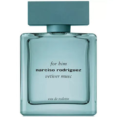 Narciso Rodriguez Men's For Him Vetiver Musc Eau de Toilette Spray, Elegant Fragrance, 3.3 oz