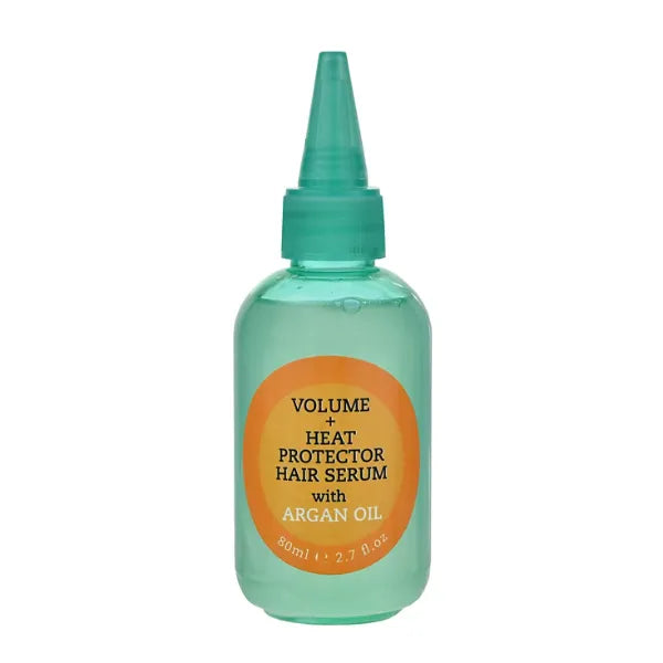 PURECODE Volume + Heat Protector Hair Serum With Argan Oil, 2.7 oz