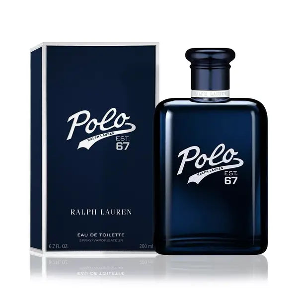 Ralph Lauren Men's Polo 67 Eau de Toilette Spray, Classic Fresh Fragrance , 6.7oz