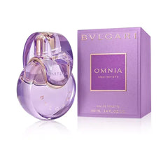 BVLGARI Omnia Amethyste Eau de Toilette , Floral and Elegant Fragrance, 3.4oz