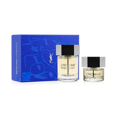 Yves Saint Laurent Men's L'Homme Eau de Toilette Gift Set , Luxury Fragrance for Him