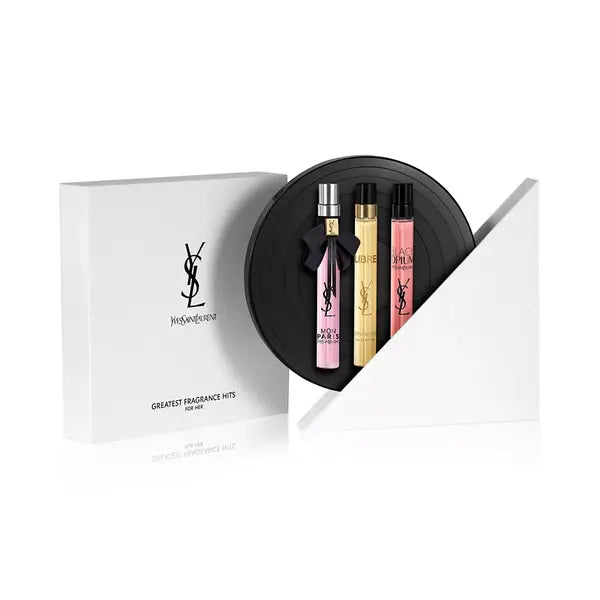 Yves Saint Laurent 3 Piece Women's Perfume Discovery Set, Luxury Fragrance Collection