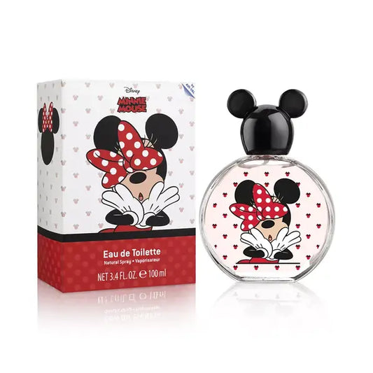 Disney Minnie Mouse Eau de Toilette Spray, Sweet and Playful Fragrance, 3.4 oz