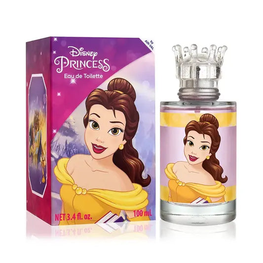 Disney Princess Belle Eau de Toilette, Spray Elegant Fragrance, 3.4 oz