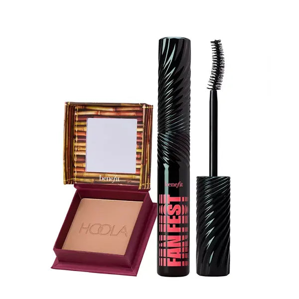 Benefit Cosmetics 2-Pc Hoola Lash Trip Set, Full-Size Bronzer and Mascara Duo for a Flawless Look