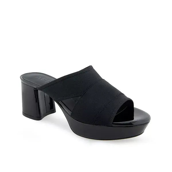 Aerosoles Womens Carma Platform Slide Sandals, Stylish Comfortable Footwear