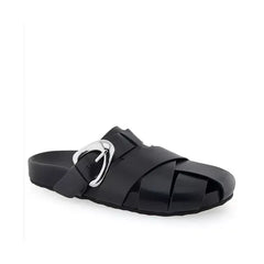 Aerosoles Liberty Womens Slip-On Sandals, Comfortable Stylish Everyday Footwear
