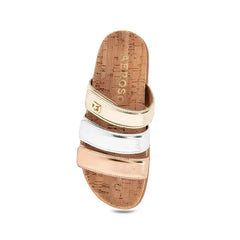 Aerosoles Womens Lee Moulded Footbed Sandals, Comfortable Stylish Supportive Slides