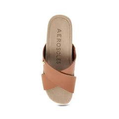 Aerosoles Madina Womens Open Toe Wedge Sandals, Stylish Lightweight Footwear