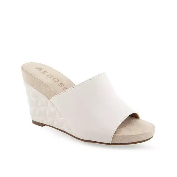 Aerosoles Womens Pierce Open Toe Wedge Sandals Stylish Comfortable Footwear