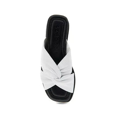 Aerosoles Womens Brady Short Wedge Slides Stylish Comfortable Footwear