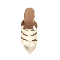 Aerosoles Womens Wilma Slip On Wedge Sandals Easy Stylish Comfort