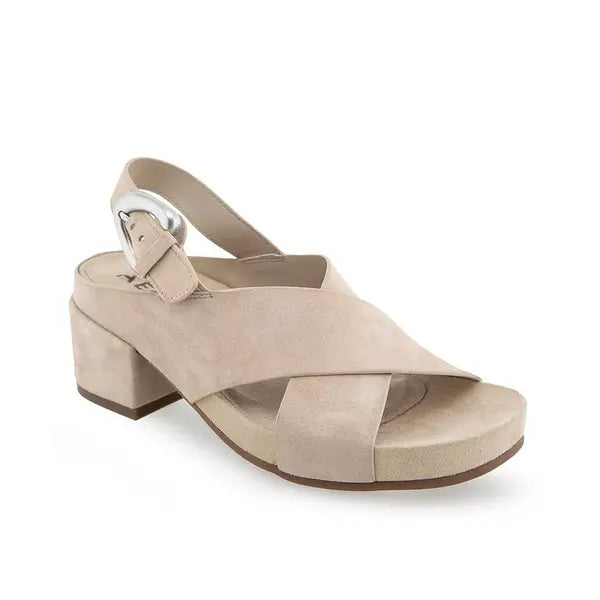 Aerosoles Women's Chrystie Buckle Block Heel Sandals for Chic All Day Comfort