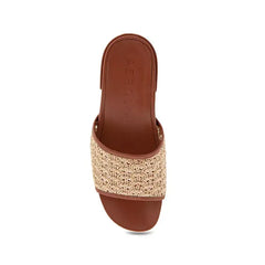 Aerosoles Womens Clark Slip On Chunky Heel Sandals Bold Comfortable Style