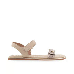 Aerosoles Bruna Womens Casual Sandals, Comfortable Stylish Everyday Footwear, Roccia Snake Print Leather