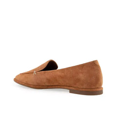 Aerosoles Womens Neo Loafers, Comfortable Stylish Slip On Shoes, Tan Suede , Size 6.5M