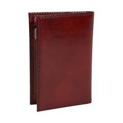 Bosca Men's Genuine Leather 8 Pocket Credit Card Case