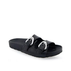 Aerosoles Women's Link Moulded Footbed Sandals, Comfortable Supportive Slide Footwear