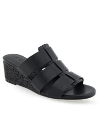 Aerosoles Womens Wilma Slip On Wedge Sandals Easy Stylish Comfort